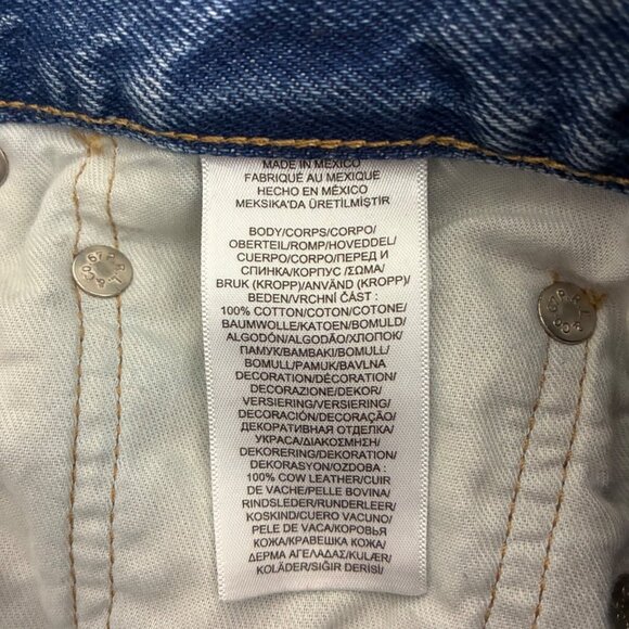 VTG Y2K 00s Polo Ralph Lauren The Avery Boyfriend Jean Multi Logo Tape 28 Preppy - Picture 8 of 8